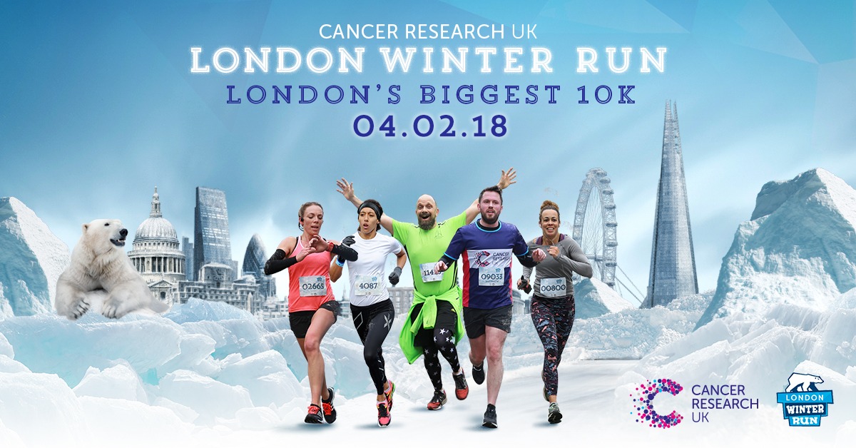 WePlay Case Study, Cancer Research UK London Winter Run