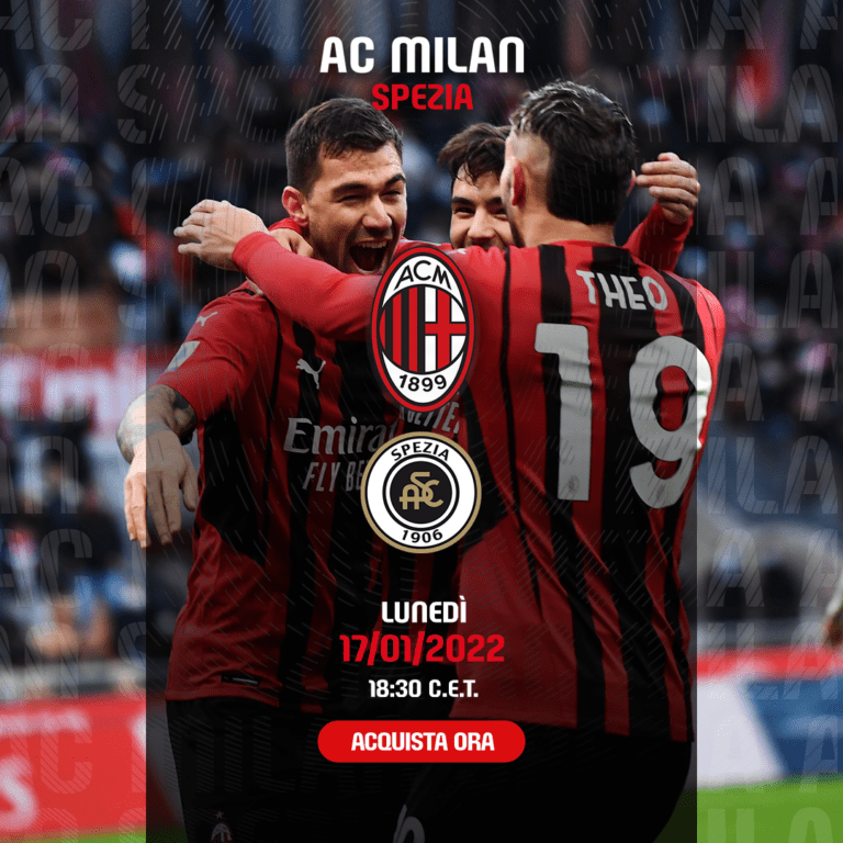 3 players from AC Milan hugging