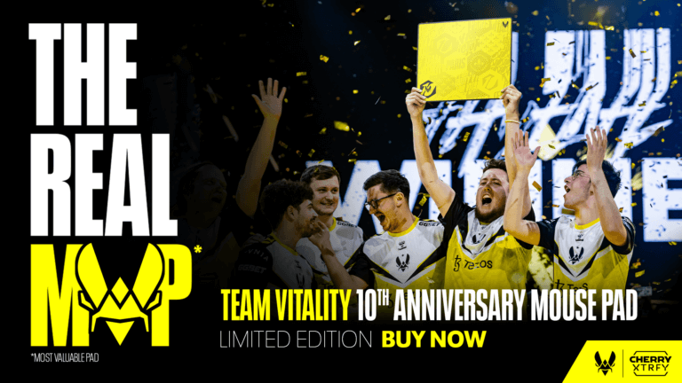 Team Vitality 10th anniversary mouse pad